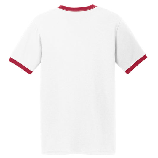 White/ Red - PC54R - BACK